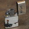 Zippo Люпен III 4-сторонняя гравировка Часть 5 Посеребренная зажигалка для масла #200