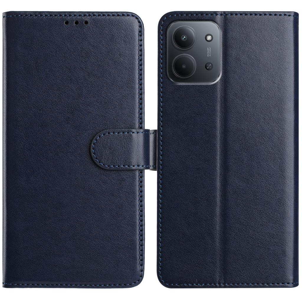 Для Xiaomi Redmi 15C 4G (Глобальный) (171 мм) Чехол-кошелек с подставкой из искусственной кожи, откидная крышка-фолио с 8 отделениями для карт