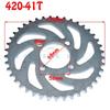 Motorcycle Rear Sprocket Tooth 52mm 420/428 Pitch Suitable for China ATV Quad Pit Off-road Vehicle Moto Parts 31T/37T/41T/48T