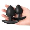 Анальная пробка с перекатывающимися бусинами, носимые силиконовые анальные пробки, стимуляция ануса, мастурбатор, массаж точки G, дилдо, секс-игрушка для мужчин и женщин