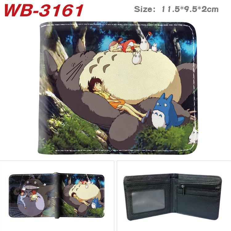My Neighbor Totoro Coin Purse Large Capacity Full Color Print Short Card Holder Anime Wallet Leather Purse Gift 1pcs