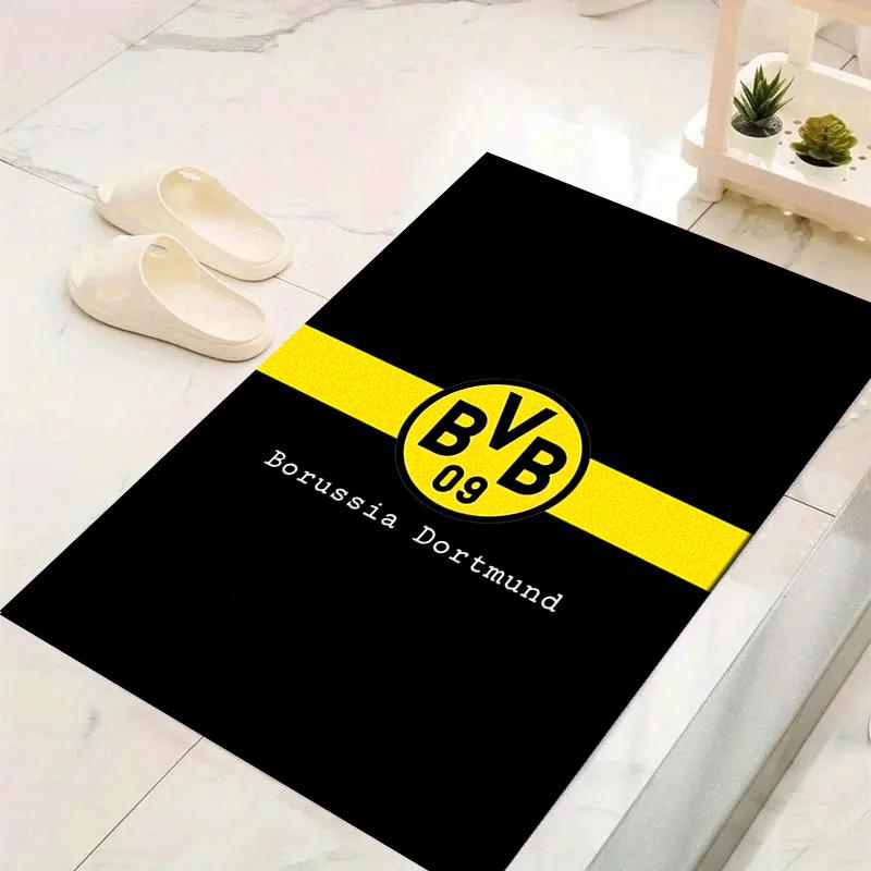 Ковер Borussia Dortmund для гостиной, спальни, дома, украшение дивана, нескользящий коврик для детских игр
