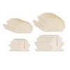 20 Set Wooden Hedgehog Cutouts Unpainted Slices for Signs Painting