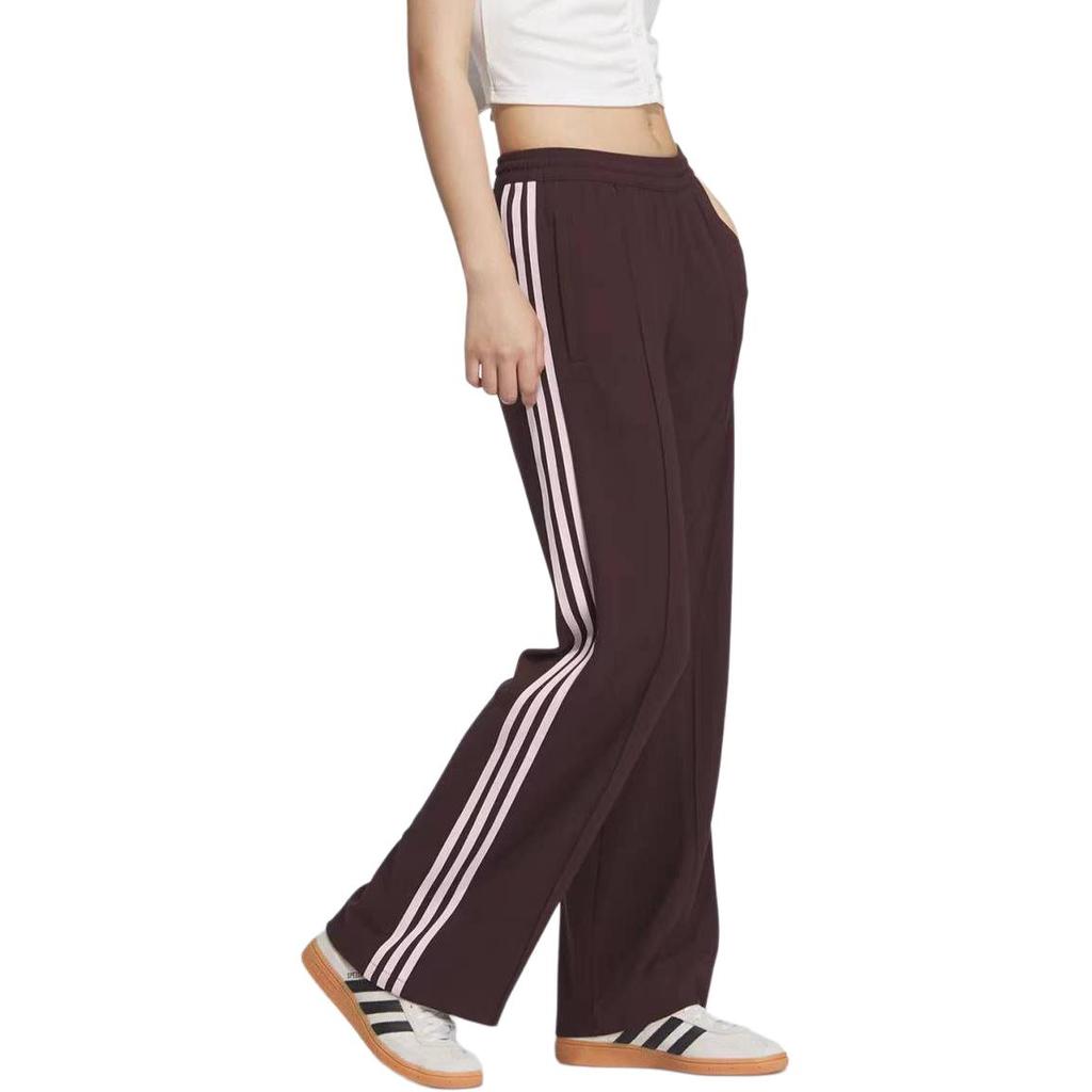 Adidas Originals Beckenbauer Track Suit Pants Three Stripe Color Block Elastic Waist Straight Leg Knitted Vintage Sports Casual Pants JX2806