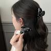 Sweet Rhinestone Hair Claws Vintage Elegant Crystal-Embellished Hair Clips for Women Simple Hair Accessories for Daily Party