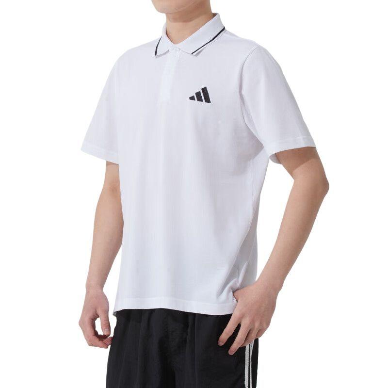 adidas Мужская белая рубашка-поло SS25 JE9020