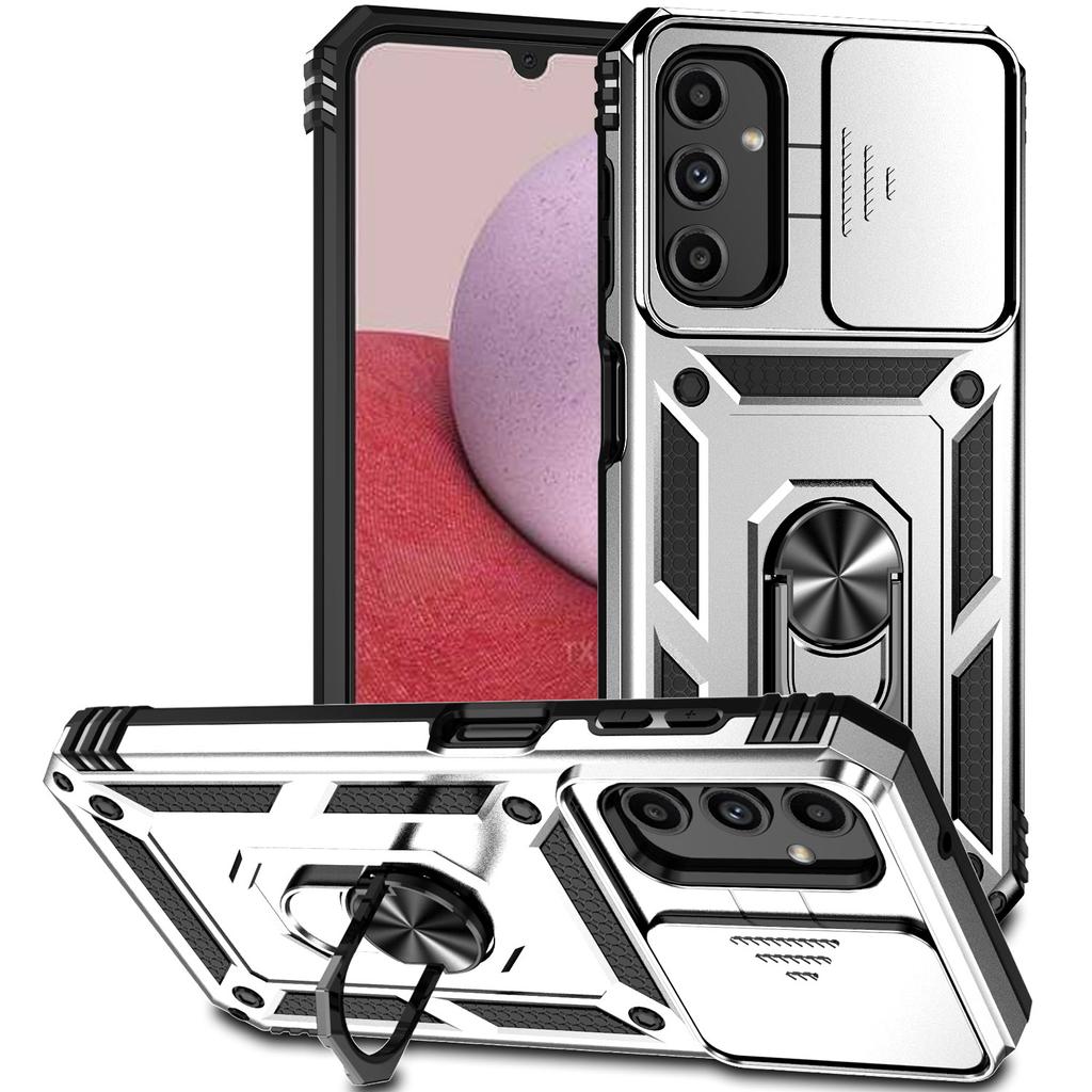 Для Samsung Galaxy A14 a14 5G чехол Броня противоударный автомобильный чехол-подставка для телефона Samsung A 14 14A 5G слайд-камера защитная задняя крышка