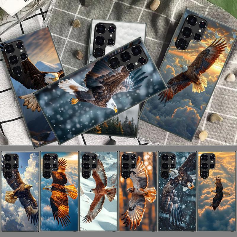 Soaring Eagle Hunting Cases Phone Case for Samsung Galaxy S26 Ultra S25 Edge S24 S23 FE S21 Plus S20 S22 S10 Cover TPU Capa Shel