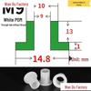T-Shaped Nylon Insulating Bushing Spacer for M3-M35 Threads