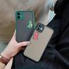 GYKZ милый мультяшный чехол для пары динозавров для iPhone 13 11 Pro 12 XS MAX XR 7 SE2020 X 8Plus прозрачный жесткий матовый чехол