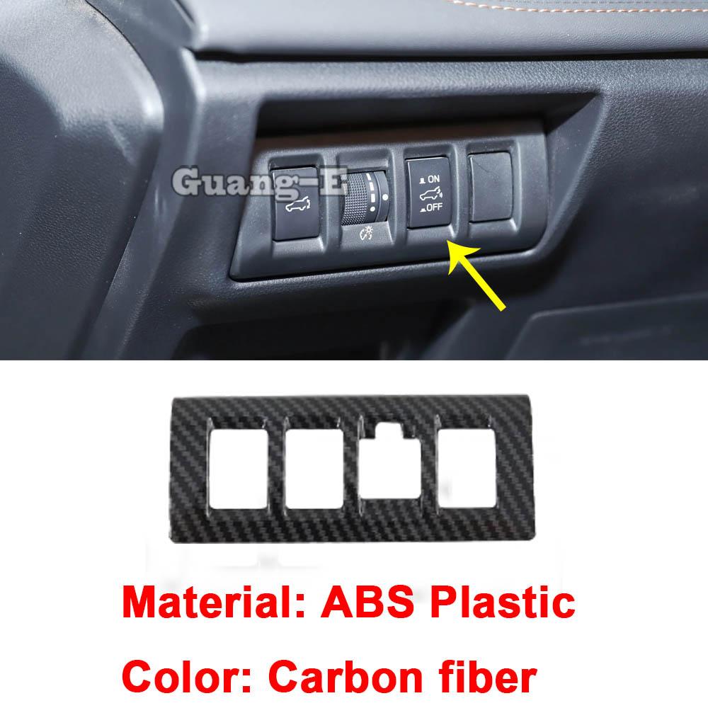 Для Subaru Outback BT Кнопка ABS Подлокотник Подстаканник Ручка КПП Ящик Рамка Противотуманной Фары Передняя Боковая Вентиляционная Решетка Декоративные Элементы