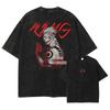 Anime J-Jujutsu K-Kaisen T Shirts Vintage Washed CHOSO T-shirt Oversize Short Sleeve Fushiguro Toji Gojo Saturo Itadori Tees Men