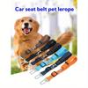 1 шт. Поводок-шлейка для безопасности питомца в машине для путешествий на открытом воздухе, Выдвижной регулируемый ремень безопасности для питомца для собак
