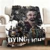 D-Dying Light The Beast Throw Thick Flannel Blanket Lightweight Warm Cozy Skin-Friendly Throw for Sofa Bed Office Winter Use