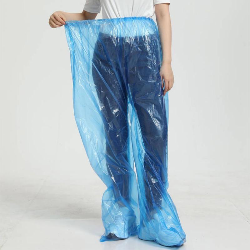 1PC Pack Foot Outdoor Travel Waterproof Rainpants Clear Raincoat Disposable Supplies Rain Pants