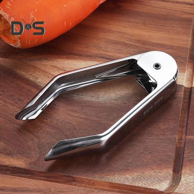 Средство для удаления глаз ананаса, очиститель для клубники, средство для удаления сердцевины для фруктов, зажим для глаз, скребок из нержавеющей стали, портативный кухонный гаджет