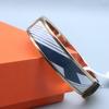 High-version Enamel Bracelet Locks for Men and Women H Bracelets