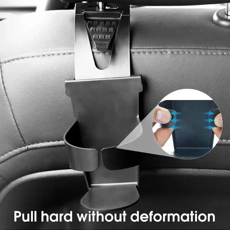 Универсальный автомобильный подстаканник для воды, держатели-крючки для напитков и бутылок с водой, органайзер для салона, крепление для чашки, многофункциональный автомобильный аксессуар