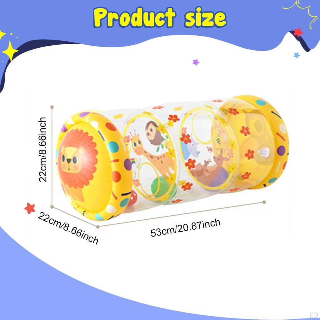 Crawling Toy Rolling Infant Toy,Early Development,Beginner Crawl Along Roller Tummy Time