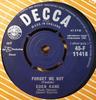 7inch Record EDEN KANE - Forget Me Not 45F11418 Decca UK Rock Used