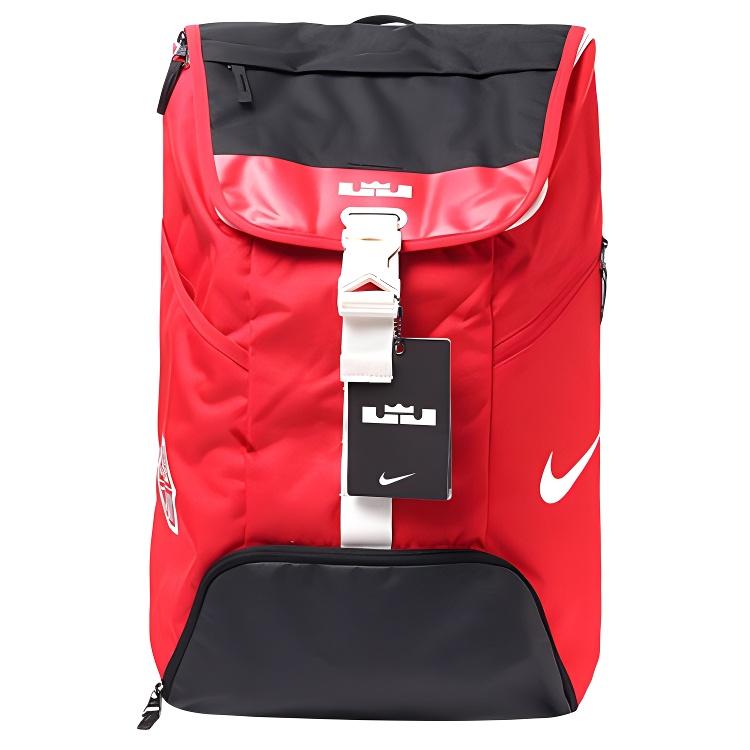 Nike Большой вместимости Туристический Спортивный Полиэстеровый Рюкзак Мужской Рюкзак Красный BA5111-657