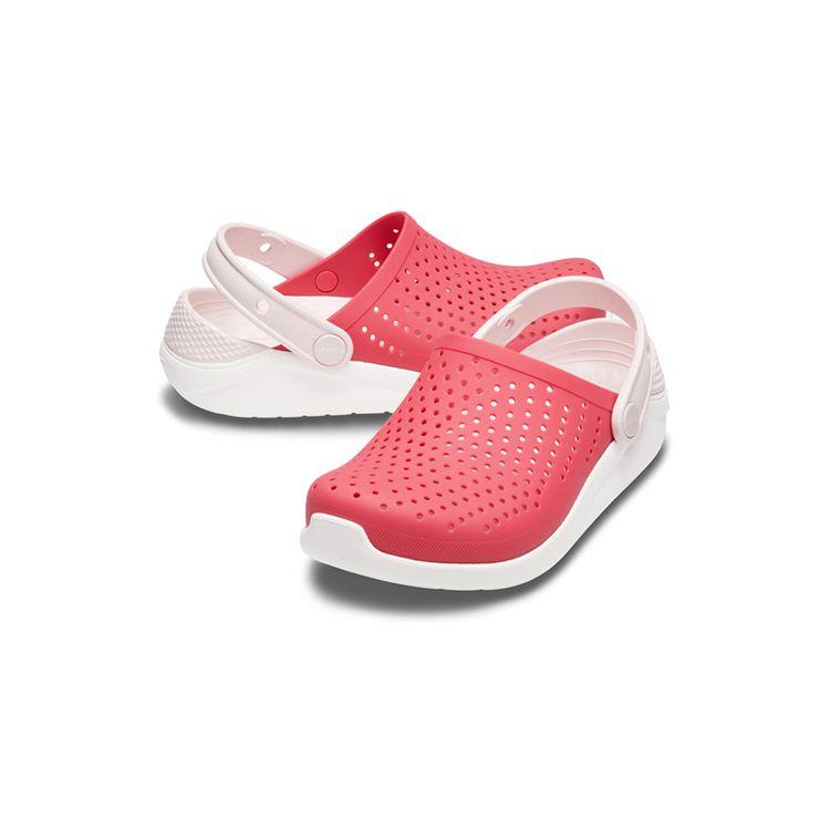 Crocs Literide Мягкие Удобные Клоги Спортивные Сандалии Детские Сандалии Красные 205964-6EW