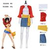 Японское аниме One Piece, женская сумка-мешок Луффи, одежда для косплея на Хэллоуин, косплей Луффи для женщин