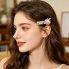 2/3Pcs Girl Hairpins Cats Puppies Rabbits Bread Pattern Hair Clips Smooth Edges Side Bang Hair Pins Hair