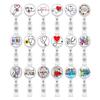 Retractable ID Name Badge Reel for Doctors Nurses Work Card Holder Accessories Medical Workers Pass Staff Employee's Card Clip