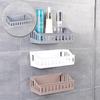 Wall Mounted Plastic Bathroom Storage Rack Non Perforated Toilet Supplies Toilet Rack Storage