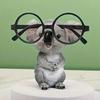 Koala Glasses Holder Eyeglass Display Stand Resin Animal Figurine Statue Desktop Decoration