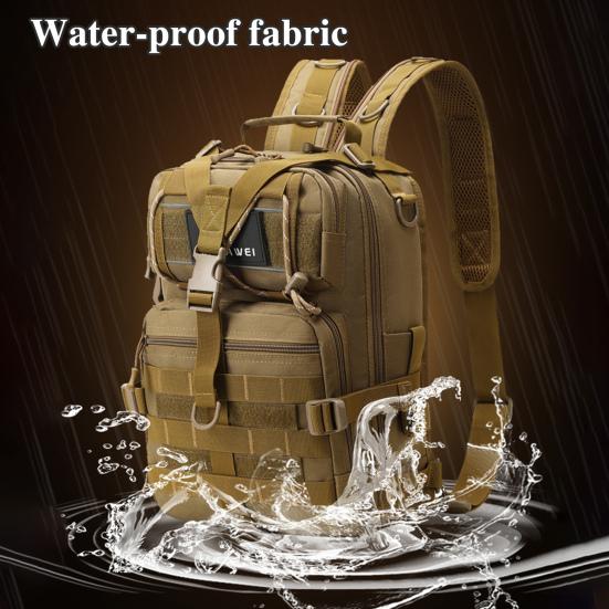 Fishing Backpack Large Capacity Waterproof Oxford Cloth Multi-pockets Outdoor Travel Camping Hiking Hunting Fishing Gear Accessories Storage