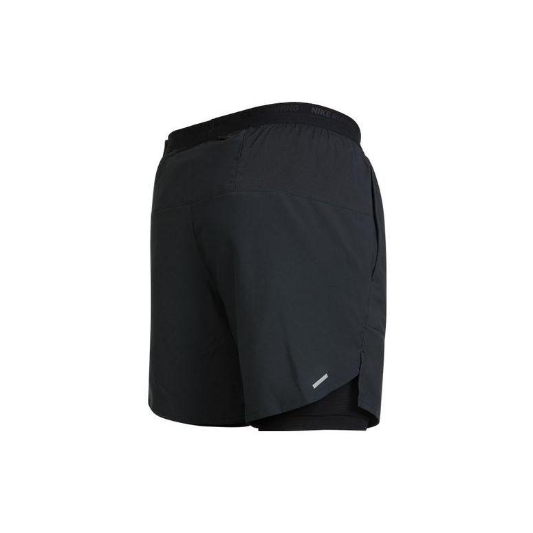 Nike Dri-Fit Дышащие быстросохнущие беговые тренировочные повседневные шорты Мужские брюки черные DM4760-010