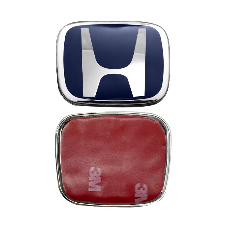 ARG1 3D Metal alloy Car Steering Wheel Badge Emblem steer wheel sticker Decal Car Styling For HONDA CIVIC HR-V XR-V URV FREED STEPWGN