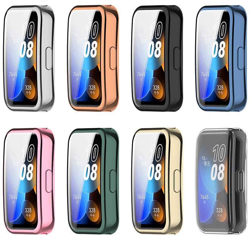 Силиконовый Чехол Защитная Крышка Оболочка Аксессуары для Huawei Band 8 7 6 / Honor Band 6