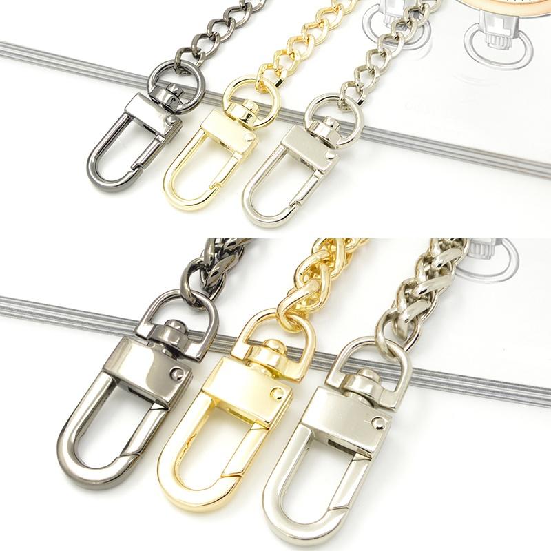 120 см кошелек из нержавеющей стали с ремешком-цепочкой и ручкой через плечо, сумка через плечо, металлическая замена