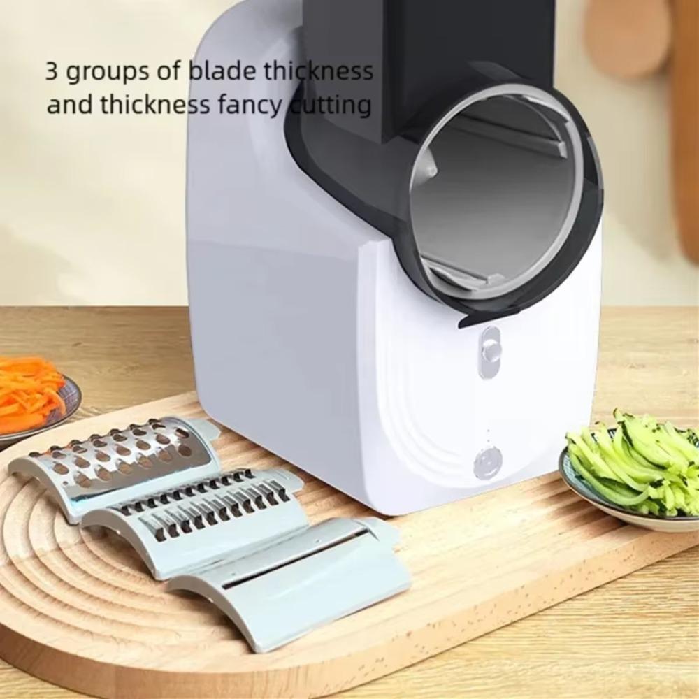 Long Battery Life Automatic Vegetable Shredder Efficient Vegetable Slicer Home
