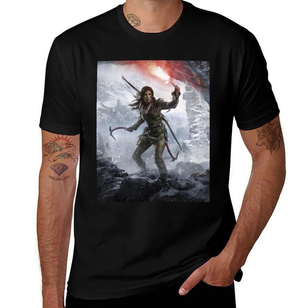 Tomb Raider TShirt Big Size Daily Wear TShirt