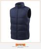 Unisex Fleece-Lined Stand-Collar Sports Vest for Autumn/Winter