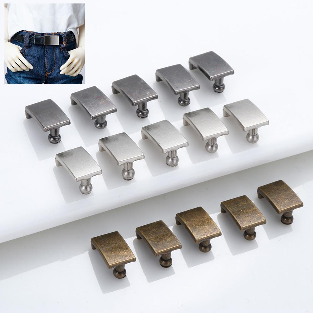 5pcs 4 Colors Ultra-small 12.5*8mm DIY Shoes Clothes Doll Bag Buckles Belt Buckle Sewing Accessories
