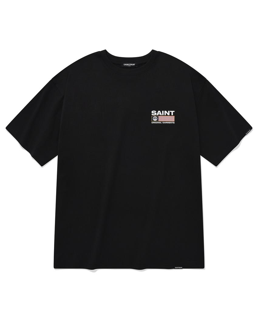 SAINTPAIN Sp Peace Logo T-Shirt - Black