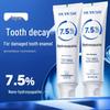 YAYASHI 7,5% Отбеливающая зубная паста с наногидроксиапатитом - 100 г | Освежает дыхание и борется с кариесом