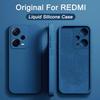 Для Redmi Note 11 10 9 13 12 Pro Чехол квадратный жидкий силиконовый чехол для телефона Xiaomi Redmi Note 12 11 13 Pro 10S 9S 9A Мягкий чехол