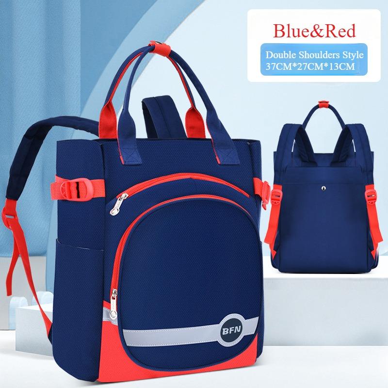 Teacher Recommend Multi Functional Tutoring Bag Unisex Primary Secondary School Students Backpack High Capacity Kid's Study Bag Crossbody Shoulder Bag