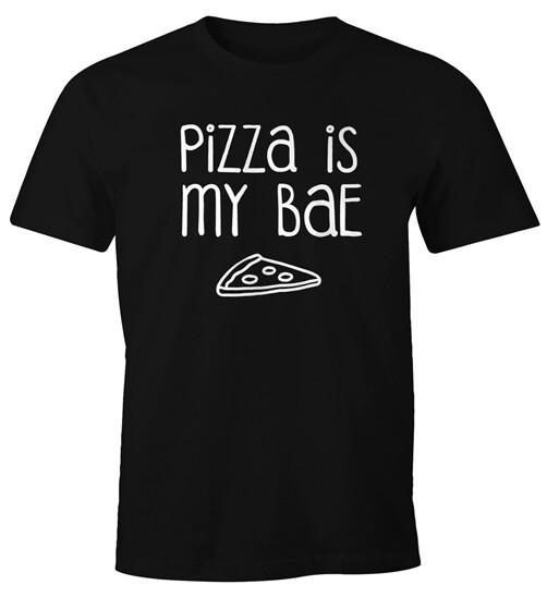 Men's T-Shirt Pizza is my BAE Before Anything Else Lover Fun Shirt Moonworks®
