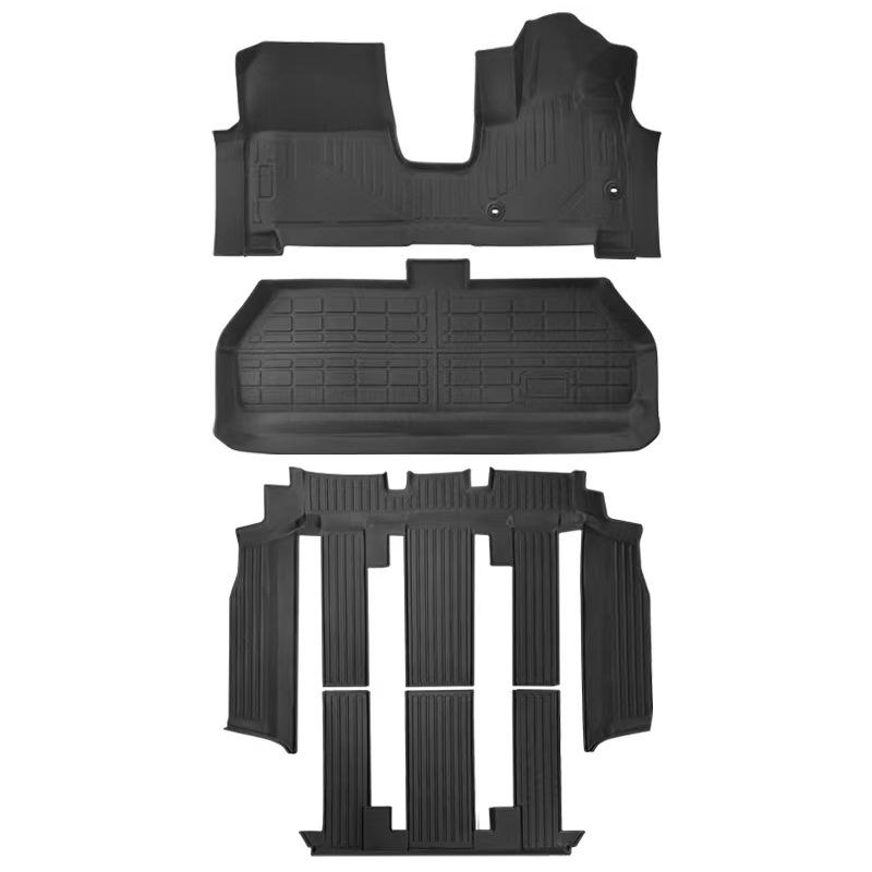 Коврики TPE для пола и багажника с правым рулем для 7-местного Honda STEPWGN - Водонепроницаемые и износостойкие