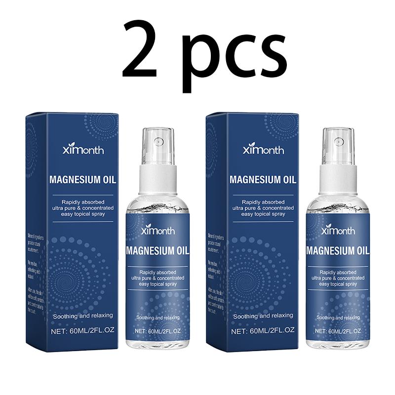Спрей с хлоридом магния Ximonth, ночной уход, спокойная кожа тела, увлажняющий лечебный спрей