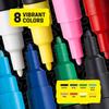 Posca Mitsubishi Pencil Тонкий Круглый 8 ШТ PC3M8C Водобазовый Маркер, Наконечник, Перо, Цвета,