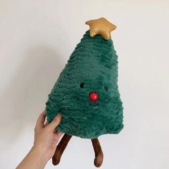 Рождественская кукла, плюшевая игрушка, пряничный человечек, рождественская елка, пончик, мягкая подушка, декор для дома и комнаты на Рождество, день рождения