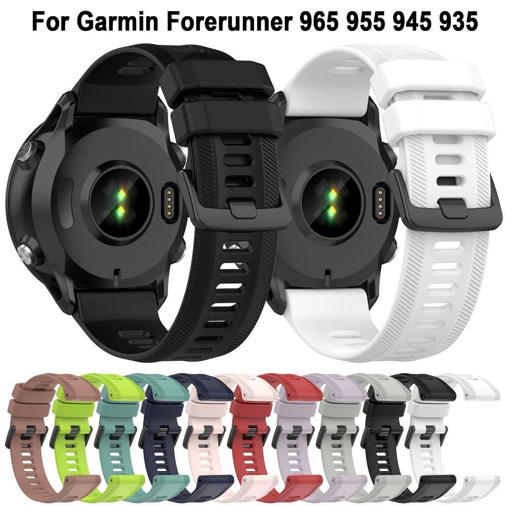 Replacement Silicone Strap Smart Watchband New Bracelet for Garmin Forerunner 965 955 945 935